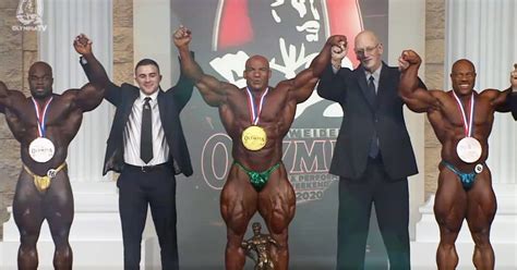 mr olympia winner 2020 results.